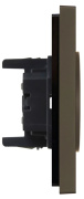 фото Розетка двухместная без заземления  IEK FP-R23-10-1-K03