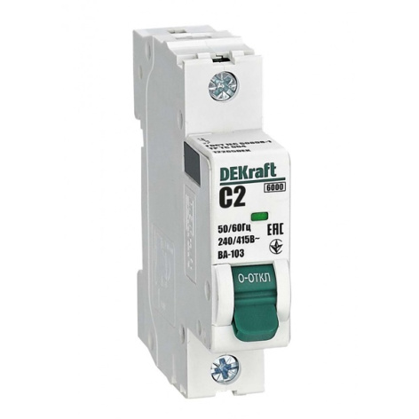 Изображение товара Автоматический выключатель DEKraft 12265DEK