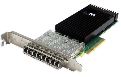 

Сетевая карта Silicom PE310G4I71LB-XR Quad Port Fiber 10 Gigabit Server Adapter, PE310G4I71LB-XR