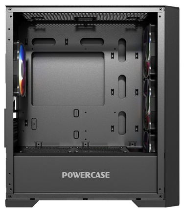 фото Корпус mATX Powercase ByteFlow Micro Black