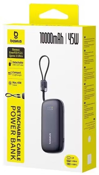 фото Аккумулятор внешний Baseus EnerFill FC21 Qpow 3 Ultra