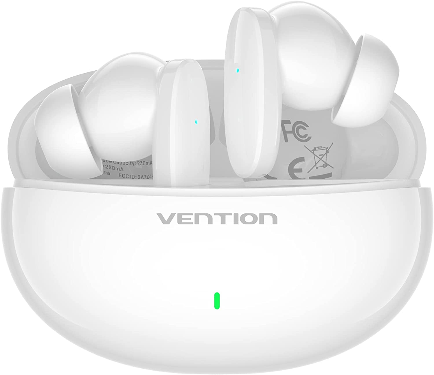 

Наушники беспроводные Vention NBFW0 белые, TBW BT, 20-20000Hz, 40/230mAh, USB-C, NBFW0