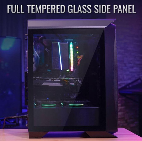 фото Корпус ATX AeroCool Aero One Eclipse-G-BK-v1 (УЦЕНЕННЫЙ) в Нижнем Новгороде