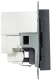 фото Розетка с заземлением с 2 USB  EKF UP1-SOG-111-2USBC