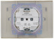 фото Розетка двухместная с заземлением в сборе IEK SK-R26-16-44-K10-F