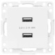 фото Розетка USB двухместная  EKF EYR16-028-10-2USB в Уфе