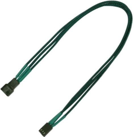 Изображение товара Удлинитель Nanoxia NX3PV3EG 300 мм для вентилятора 3-pin