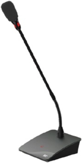 

Микрофон ITC TS-0306A Микрофон делегата бюджетный, кабель витая пара, цвет графит, шт, TS-0306A
