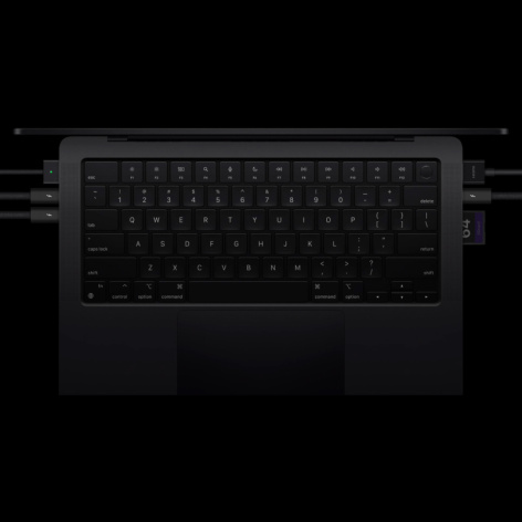 фото Ноутбук  Apple Macbook Pro 16 (2024) в Перми 16.2 ", M, 48 Гб RAM, 1 Тб SSD, M4 Max 40-Core GPU, Серебристый