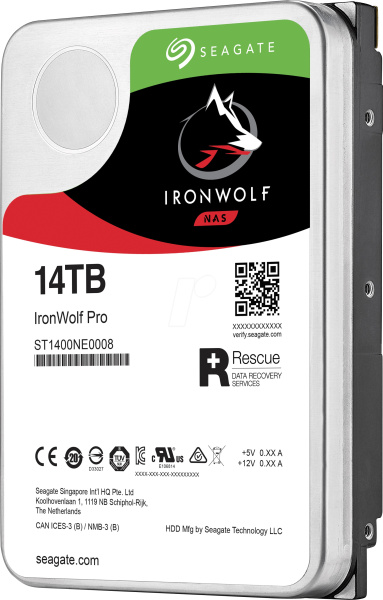 Изображение товара Жесткий диск 14TB SATA 6Gb/s Seagate ST14000NE0008