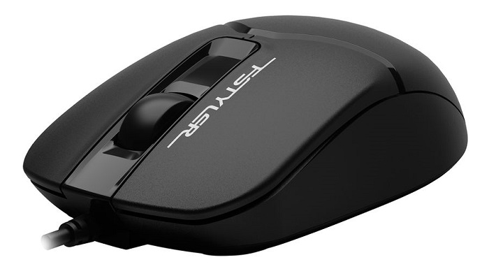 

Мышь A4Tech Fstyler FM12 черный оптическая (1200dpi) USB (3but) (1431320), Fstyler FM12
