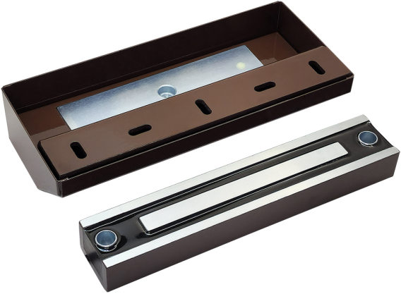 Изображение товара Электромагнитный замок Aleko ALM-350FT влагозащищенный для наружных и внутренних дверей