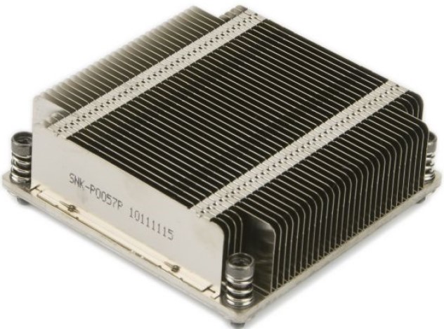 

Радиатор Supermicro SNK-P0057P 1U passive for Xeon Processor E5-2600 LGA2011 Square ILM, SNK-P0057P
