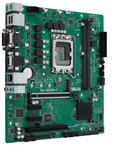 фото Материнская плата mATX ASUS PRO H610M-C-CSM в Перми