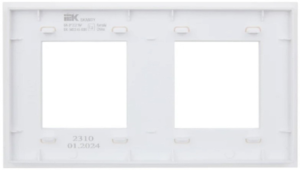 фото Рамка двойная  IEK SK-M22-G-K01 в Красноярске