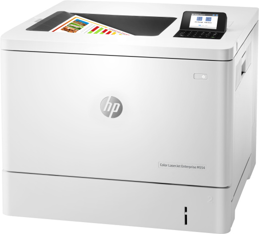 фото Принтер лазерный цветной HP Color LaserJet Enterprise M554dn в Волгограде