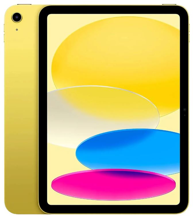 

Планшет 10.9" Apple iPad (2022) Wi-Fi 64GB yellow, iPad (2022) Wi-Fi 64GB