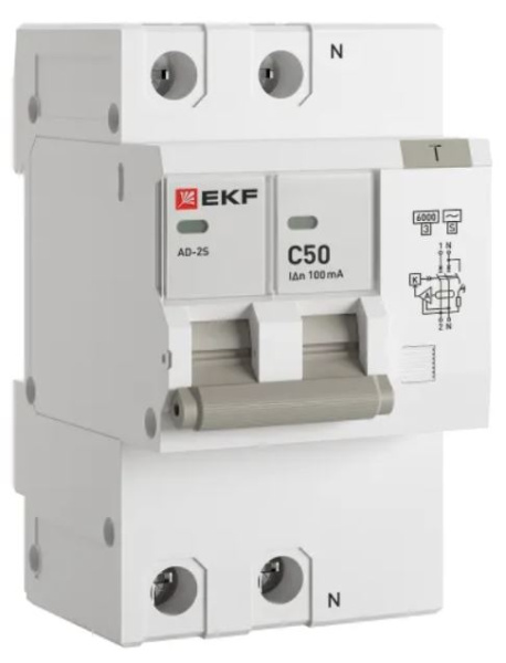 фото Автомат дифференциальный EKF DA2-6-50-100S-pro в Воронеже