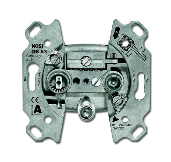 

Розетка ABB 0230-0-0463 телевизионная (механизм) тупиковая, 0230-0-0463
