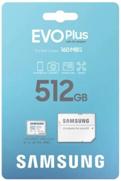 фото Карта памяти microSDXC 512GB Samsung EVO Plus в Уфе