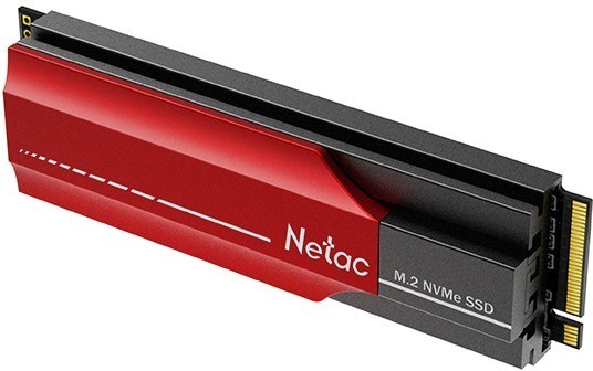 

Накопитель SSD M.2 2280 Netac NT01N950E-002T-E4X N950E Pro 2TB PCIe Gen3*4 NVMe 3D TLC 3500/3000MB/s heatsink, NT01N950E-002T-E4X