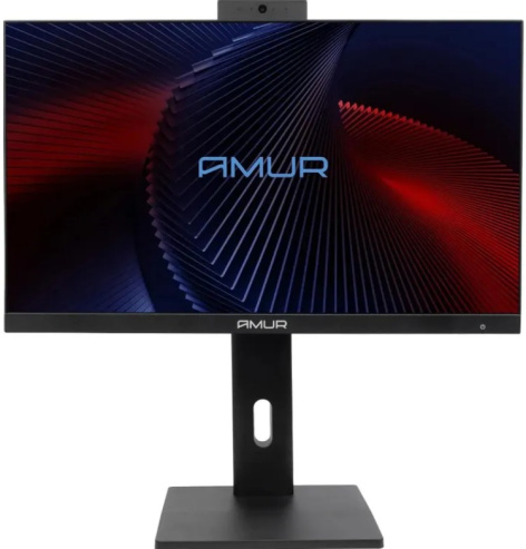 фото Моноблок 23.8" Amur Тигр H6I12 (Intel Core i3 12100, 8ГБ DDR4, SSD 256 ГБ, Intel UHD Graphics 730, Без ОС) Черный [2171379]