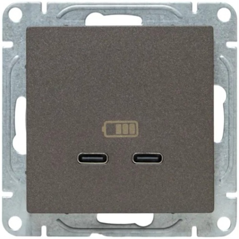 фото Розетка USB  EKF UP1-SOM-2USBC в Воронеже