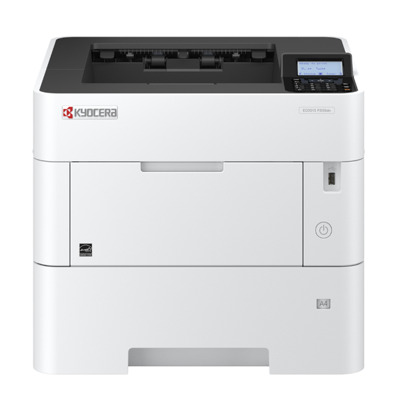

Принтер Kyocera ECOSYS P3155dn 1102TR3NL0 A4, 1200 dpi, 55 стр/мин, 512MB, дуплекс, USB 2.0, Ethernet, ECOSYS P3155dn