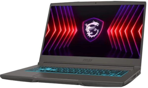 фото Ноутбук  MSI Thin 15 B13VE-2650XRU в Уфе 15.6 ", Core i5, 16 Гб RAM, 512 Гб SSD, GeForce RTX 4050, Серый