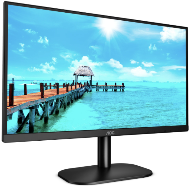 

Монитор 23,8" AOC 24B2XH/EU 1920x1080 IPS LED,4ms, 250 кд/м2, 20000000:1, 178°/178°, VGA, HDMI, black, 24B2XH/EU