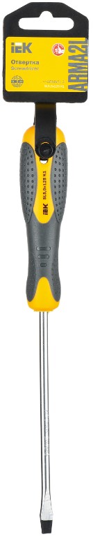 

Отвертка IEK ARMA2L 3 A2L3-SC10-K1-SL-50-125 SL5,0х125 K1, ARMA2L 3
