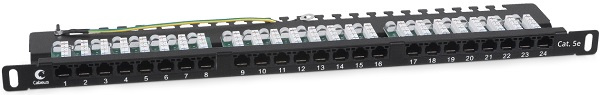 фото Патч-панель  Cabeus PLHD-24-Cat.5e-Dual-90-0,5U в Омске