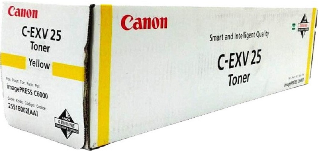 

Картридж Canon 2551B002 Тонер/ C-EXV 25 TONER Y EUR, 2551B002