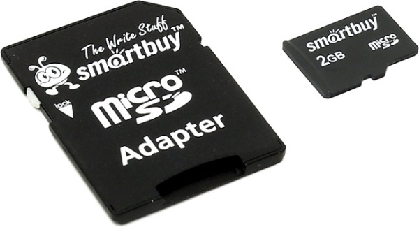 фото Карта памяти MicroSD 2GB SmartBuy SB2GBSD-01 в Самаре