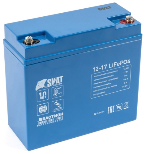фото Аккумулятор  Бастион Skat i-Battery 12-17 LiFePo4 в Уфе