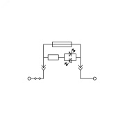 фото Клемма для предохранителя DKC VPR-4-HESILED24