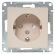 фото Розетка с заземлением  EKF UP1-SOI-111