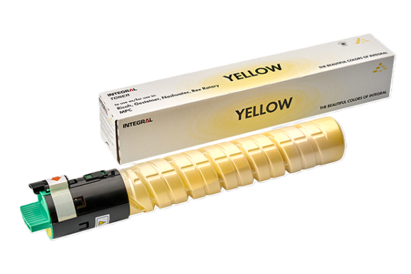 Изображение товара Тонер-картридж Integral для Ricoh MP C2030 и C2031 желтый высокого качества