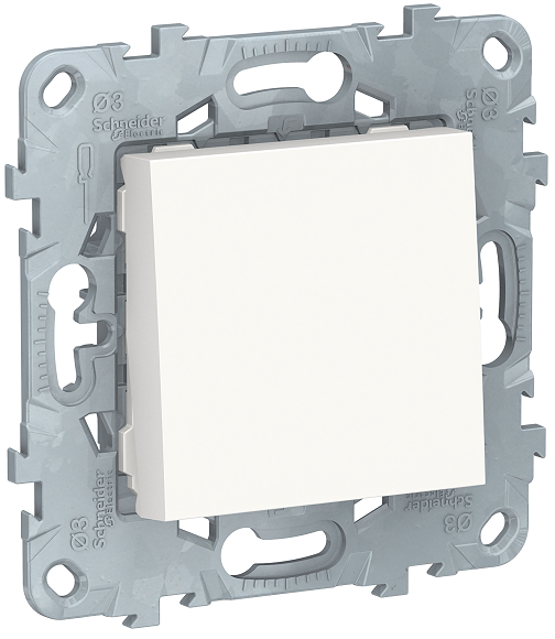 

Переключатель Schneider Electric NU520318 UnicaNew, белый, 1-клавишный, сх. 6, 10 AX, 250В, NU520318