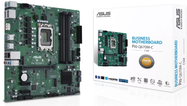 фото Материнская плата mATX ASUS Pro Q670M-C-CSM в Уфе