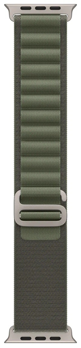 

Часы Apple Ultra 49mm S Titan Case/Green Alpine Loop, Ultra 49mm