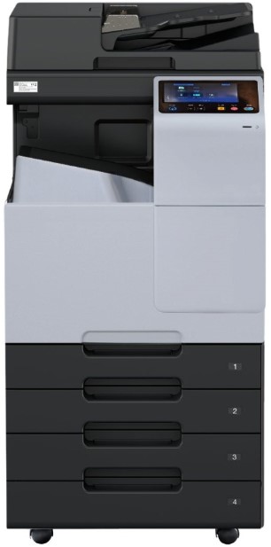 

МФУ цветное Sindoh Sindoh D332e А3. 28 стр/мин., 1800х600 dpi, CPU 1,6ГГц (4 ядра), 6 Гб RAM, 250 ГБ SSD, USB, без автоподатчика, Sindoh D332e