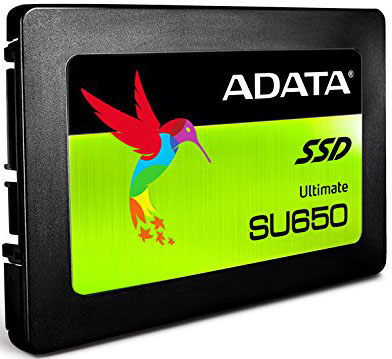 

Накопитель SSD 2.5'' ADATA Ultimate SU650 240GB SATA 6Gb/s 3D TLC 520/450MB/s IOPS 40K/75K MTBF 2M, Ultimate SU650