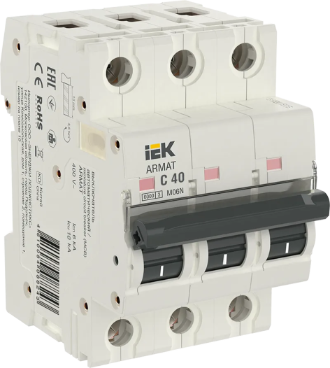 фото Автоматический выключатель  IEK AR-M06N-3-C040 в Уфе
