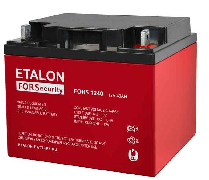 

Аккумулятор Eaton FORS 1240 12В 40 Ач, FORS 1240