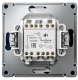фото Выключатель двухклавишный  Systeme Electric GAL001117S в Красноярске