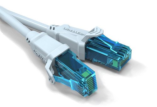 

Кабель патч-корд U/UTP 5e кат. 2м. Vention VAP-A10-S200 RJ45 - Серый, VAP-A10-S200