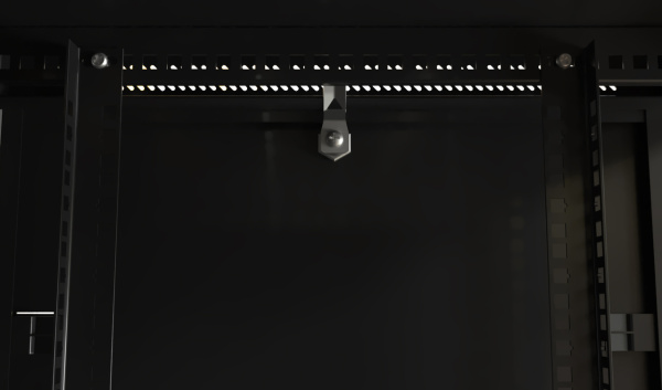 фото Шкаф настенный 19", 22U Hyperline TWB-FC-2266-SR-RAL9004 в Красноярске