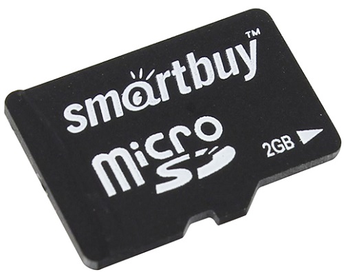

Карта памяти 2GB SmartBuy SB2GBSD-00 MicroSD, без адаптера, SB2GBSD-00