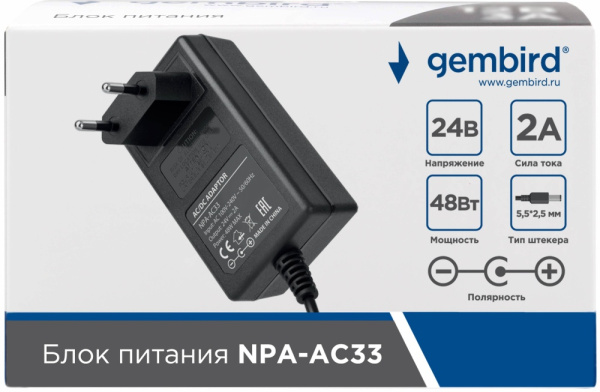фото Блок питания  Gembird NPA-AC33 в Красноярске